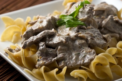 Beef Stroganoff - My Friend Debbie