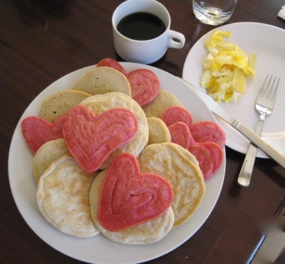 Valentine Pancakes - My Friend Debbie