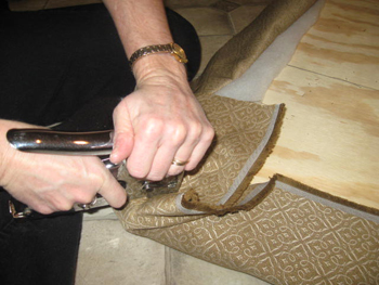 My Friend Debbie - Constructing an Upholstered Headboard