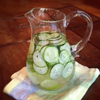 Cucumber Lime Mint Water
